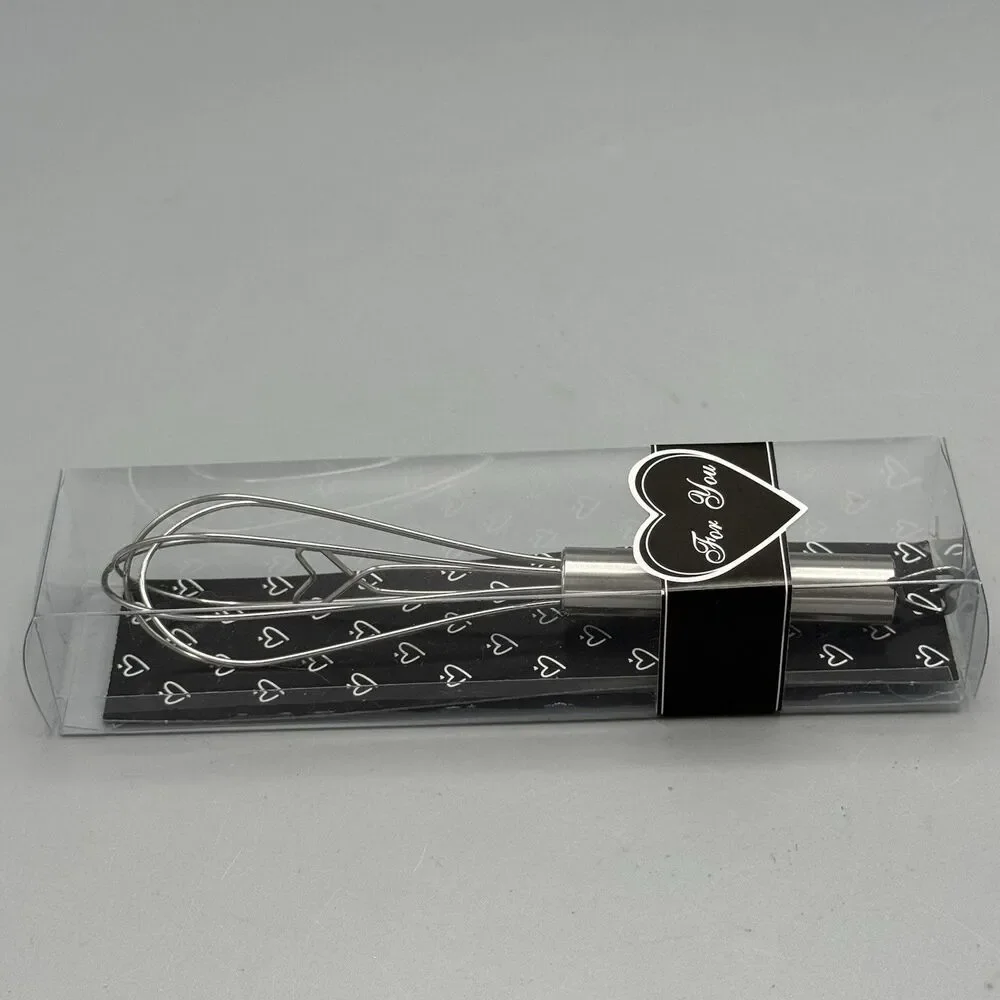 For You Small Handheld Whisk Heart Cooking Kitchen Gadget Tool NEW 6